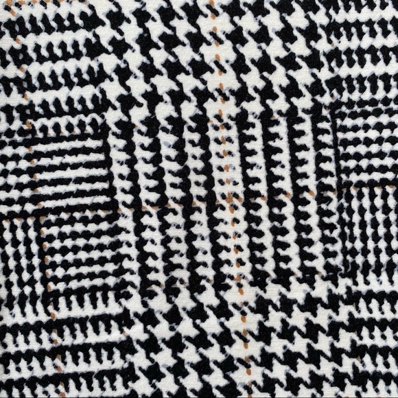 J.McLaughlin Becca houndstooth Glen Plaid leggings pants size 8 - Picture 3 of 9